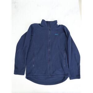 Helly Hansen Daybreaker Fleece Jacket Large Navy Polartec Full Zip Athleisure